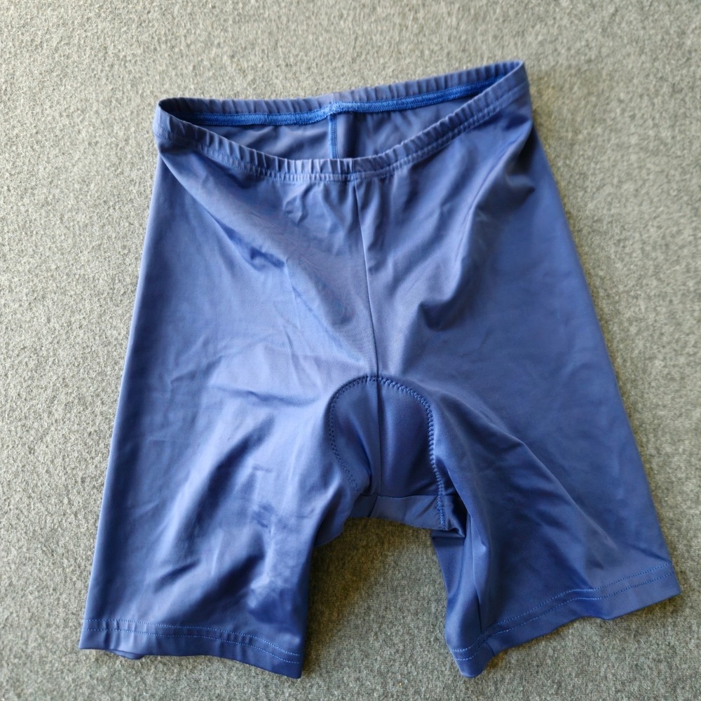 Aero Tech Designs Mens XL Padded Cycling Shorts Blue Bike Compression USA Made